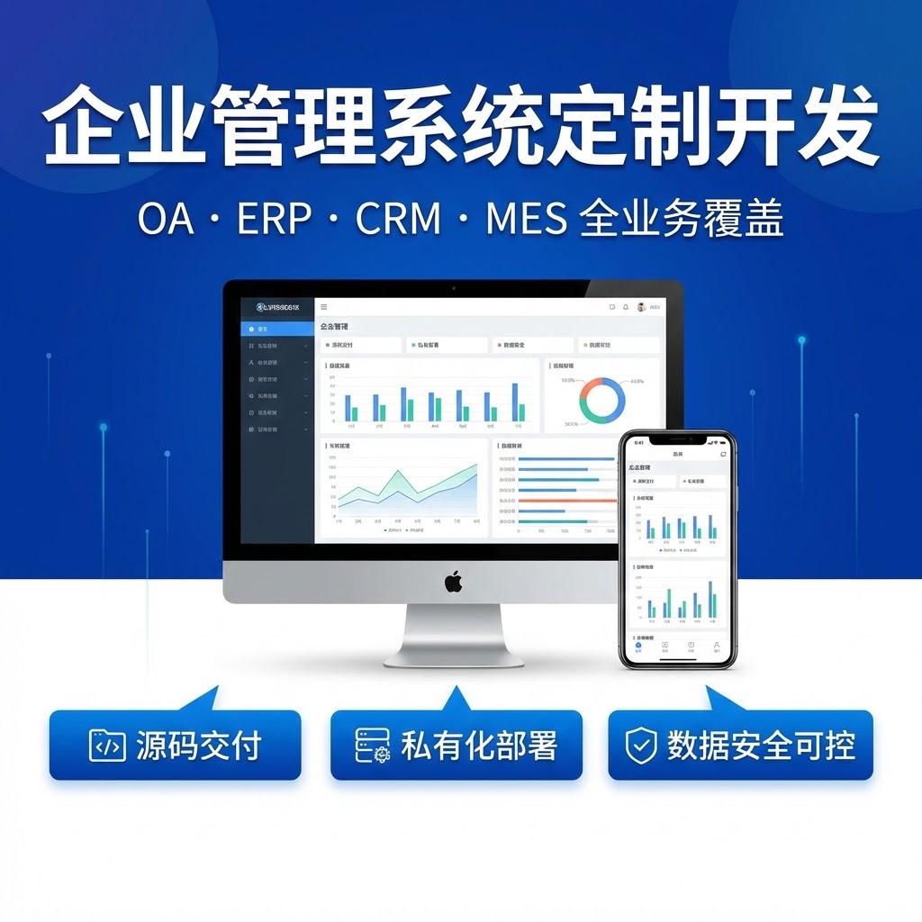 个人提供企业管理系统与私有化部署定制开发服务